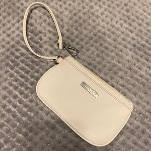 WRISTLET OFF WHITE LEATHER